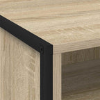 Bedside Table Sonoma 50 x 39.5 x 50 cm Engineered Wood