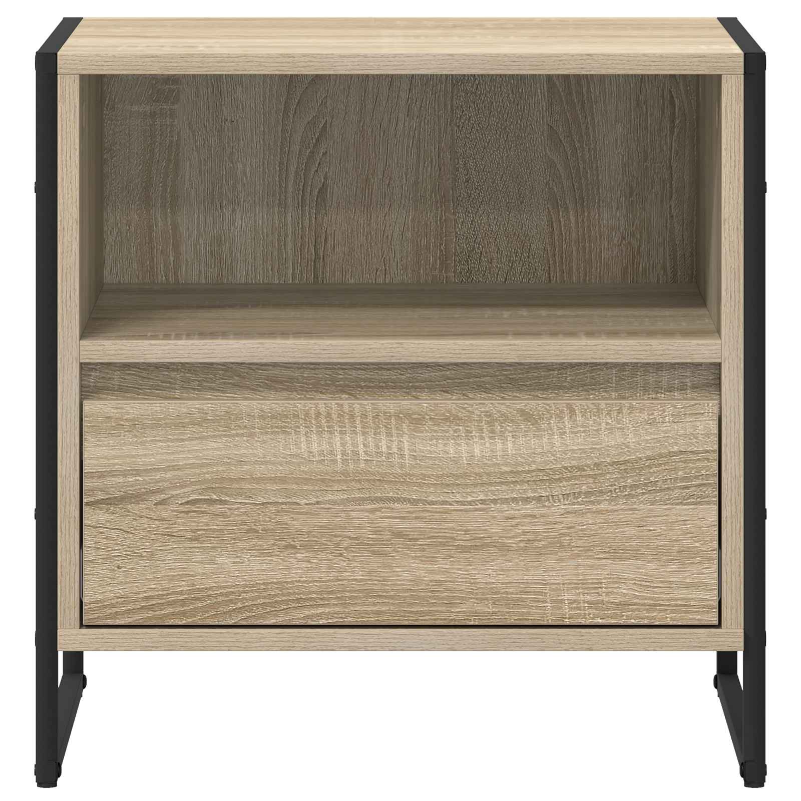Bedside Table Sonoma 50 x 39.5 x 50 cm Engineered Wood