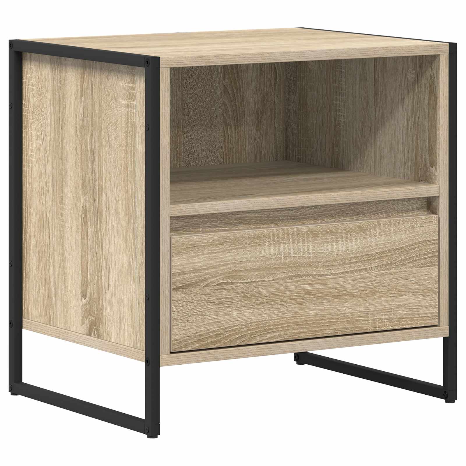 Bedside Table 2 pcs Sonoma 50 x 39.5 x 50 cm Engineered Wood