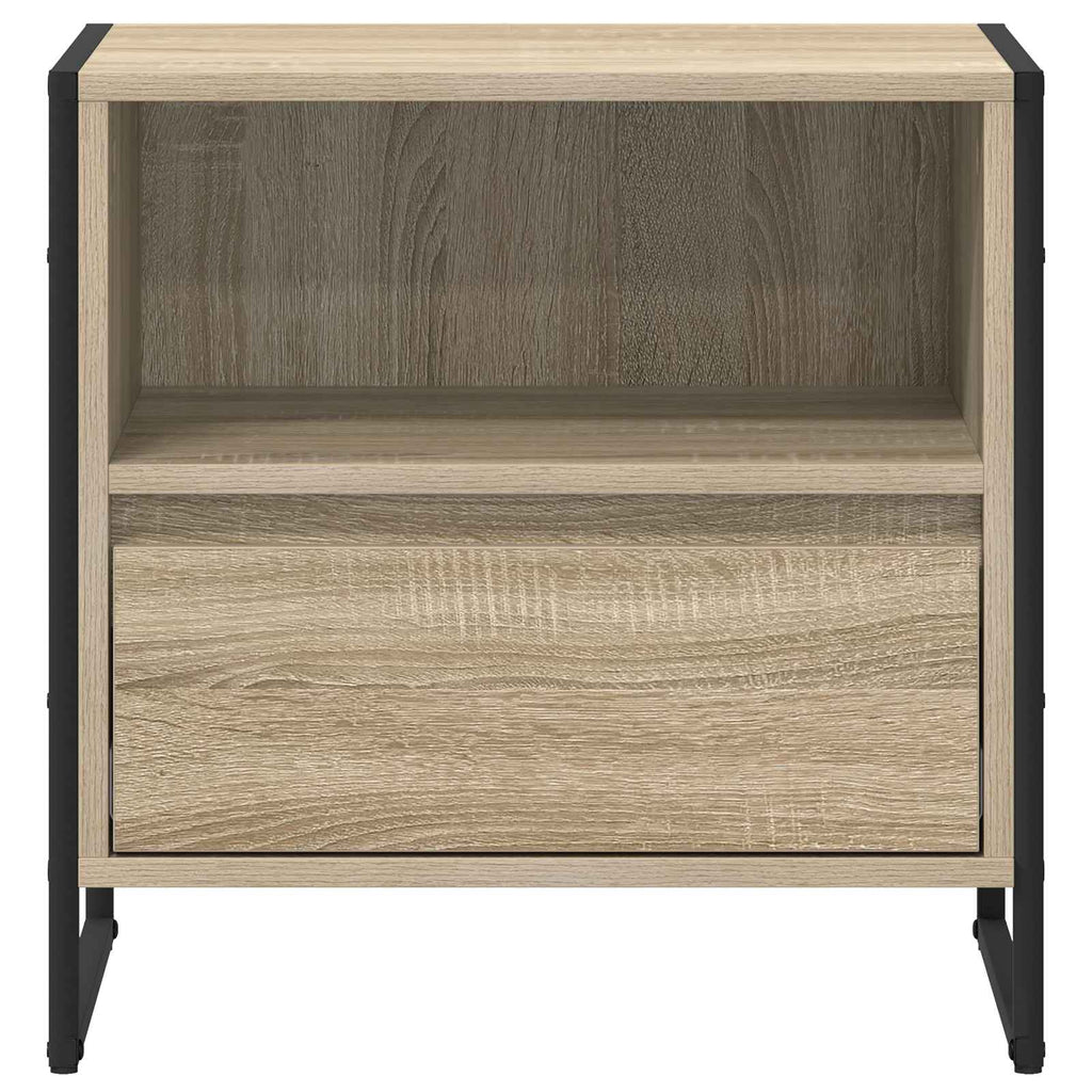 Bedside Table 2 pcs Sonoma 50 x 39.5 x 50 cm Engineered Wood