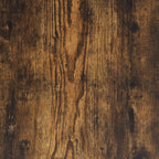 Bedside Table Smoke Oak 50 x 39.5 x 50 cm Engineered Wood