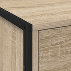 Bedside Table Sonoma 50 x 39.5 x 50 cm Engineered Wood