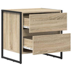 Bedside Table 2 pcs Sonoma 50 x 39.5 x 50 cm Engineered Wood
