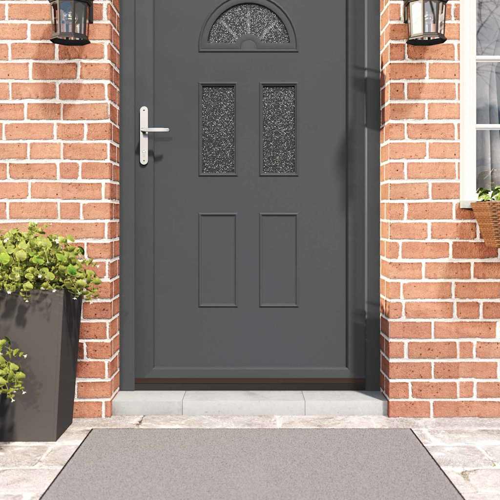 Self-adhesive Door Brush Seals 2 pcs Brown 100 cm