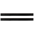 Self-adhesive Door Brush Seals 2 pcs Brown 100 cm