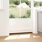 Self-adhesive Door Brush Seals 12 pcs Brown 100 cm