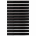 Self-adhesive Door Brush Seals 12 pcs Brown 100 cm