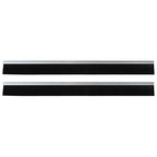 Self-adhesive Door Brush Seals 2 pcs Silver 100 cm