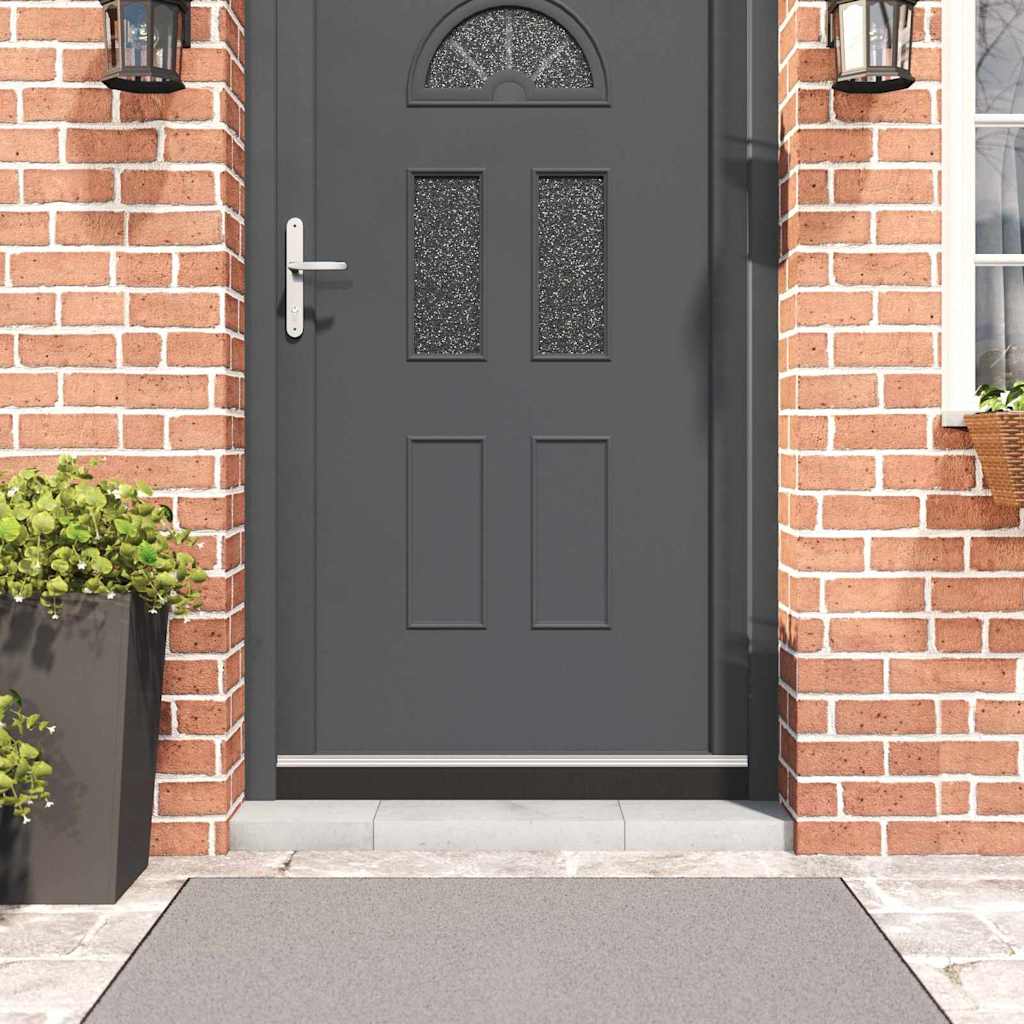 Self-adhesive Door Brush Seals 6 pcs Silver 100 cm