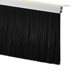 Self-adhesive Door Brush Seals 2 pcs Silver 100 cm