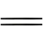 Self-adhesive Door Brush Seals 2 pcs Silver 100 cm