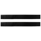 Self-adhesive Door Brush Seals 2 pcs Silver 100 cm