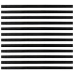 Self-adhesive Door Brush Seals 12 pcs Silver 100 cm