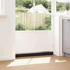 Screw-on Door Brush Seals 12 pcs Silver 100 cm Aluminium Alloy