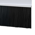 Self-adhesive Door Brush Seals 2 pcs White 100 cm