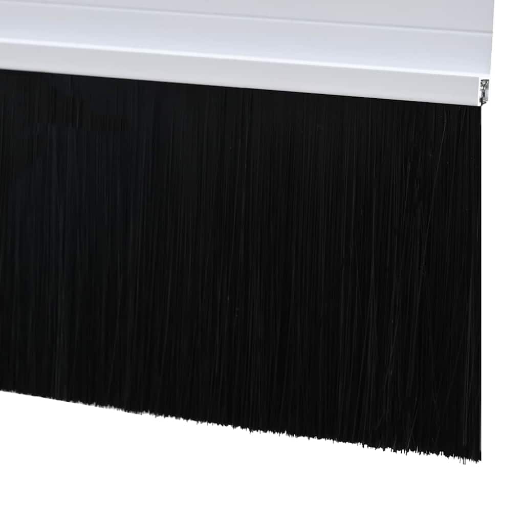 Self-adhesive Door Brush Seals 2 pcs White 100 cm
