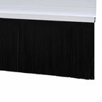 Self-adhesive Door Brush Seals 6 pcs White 100 cm