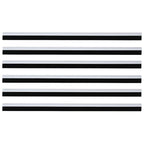 Self-adhesive Door Brush Seals 6 pcs White 100 cm