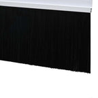 Self-adhesive Door Brush Seals 6 pcs White 100 cm