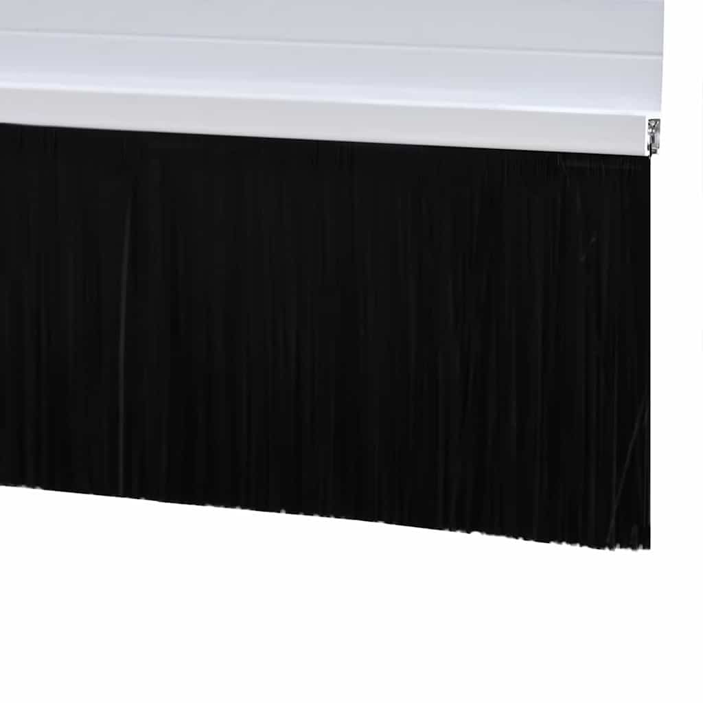 Self-adhesive Door Brush Seals 12 pcs White 100 cm