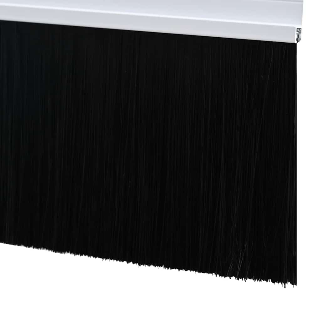 Self-adhesive Door Brush Seals 12 pcs White 100 cm