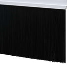 Self-adhesive Door Brush Seals 12 pcs White 100 cm