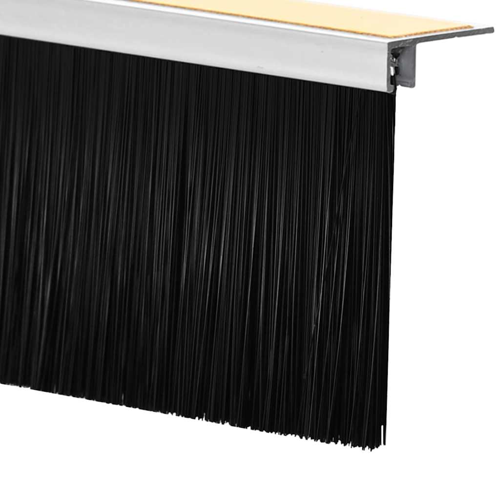 Self-adhesive Door Brush Seals 2 pcs White 100 cm