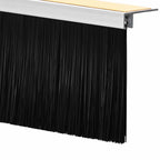 Self-adhesive Door Brush Seals 6 pcs White 100 cm