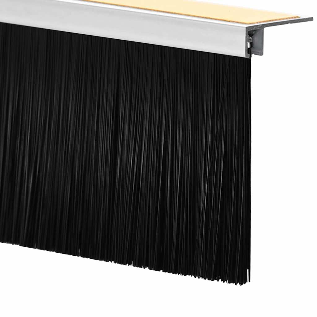 Self-adhesive Door Brush Seals 6 pcs White 100 cm