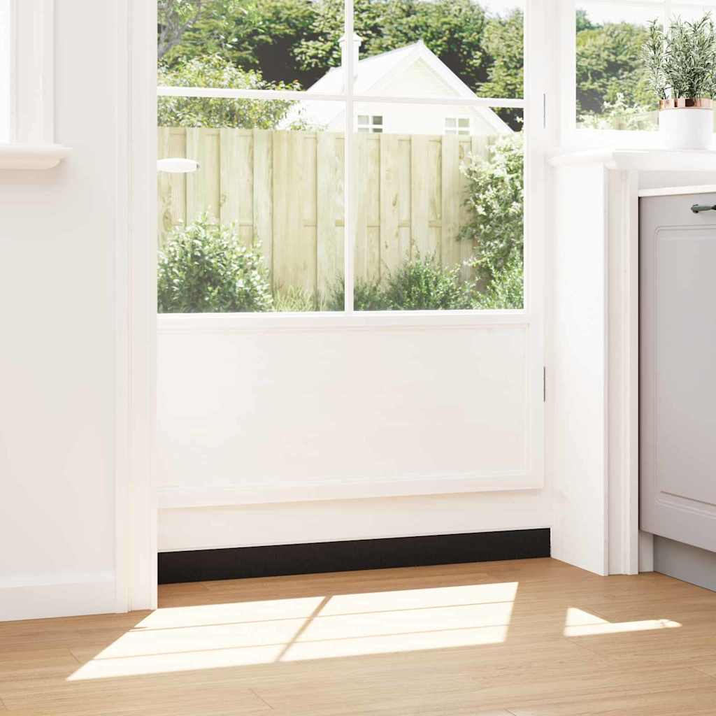 Self-adhesive Door Brush Seals 6 pcs White 100 cm