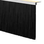 Self-adhesive Door Brush Seals 12 pcs White 100 cm