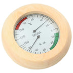 Sauna Accessory Set 4 pcs Brown Solid Pine Wood and Hemp