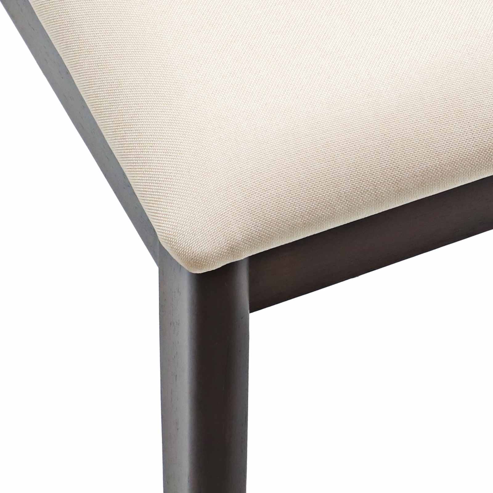 Dining Chair 2 pcs Light Brown and Light Solid Rubber Wood