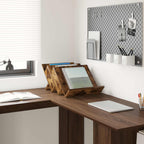 Magazine Rack Smoked Oak 53 x 40 x 28.5 cm Engineered Wood