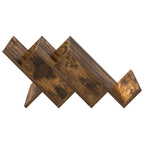 Magazine Rack Smoked Oak 53 x 40 x 28.5 cm Engineered Wood