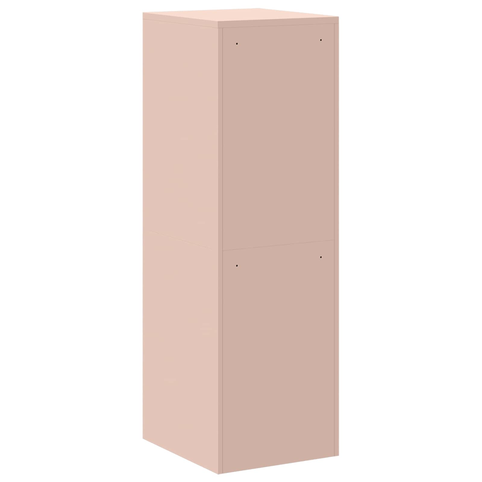 File Cabinet 2 pcs Pink 44 x 50 x 139 cm Cold-Rolled Steel