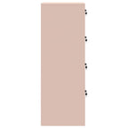 File Cabinet 2 pcs Pink 44 x 50 x 139 cm Cold-Rolled Steel