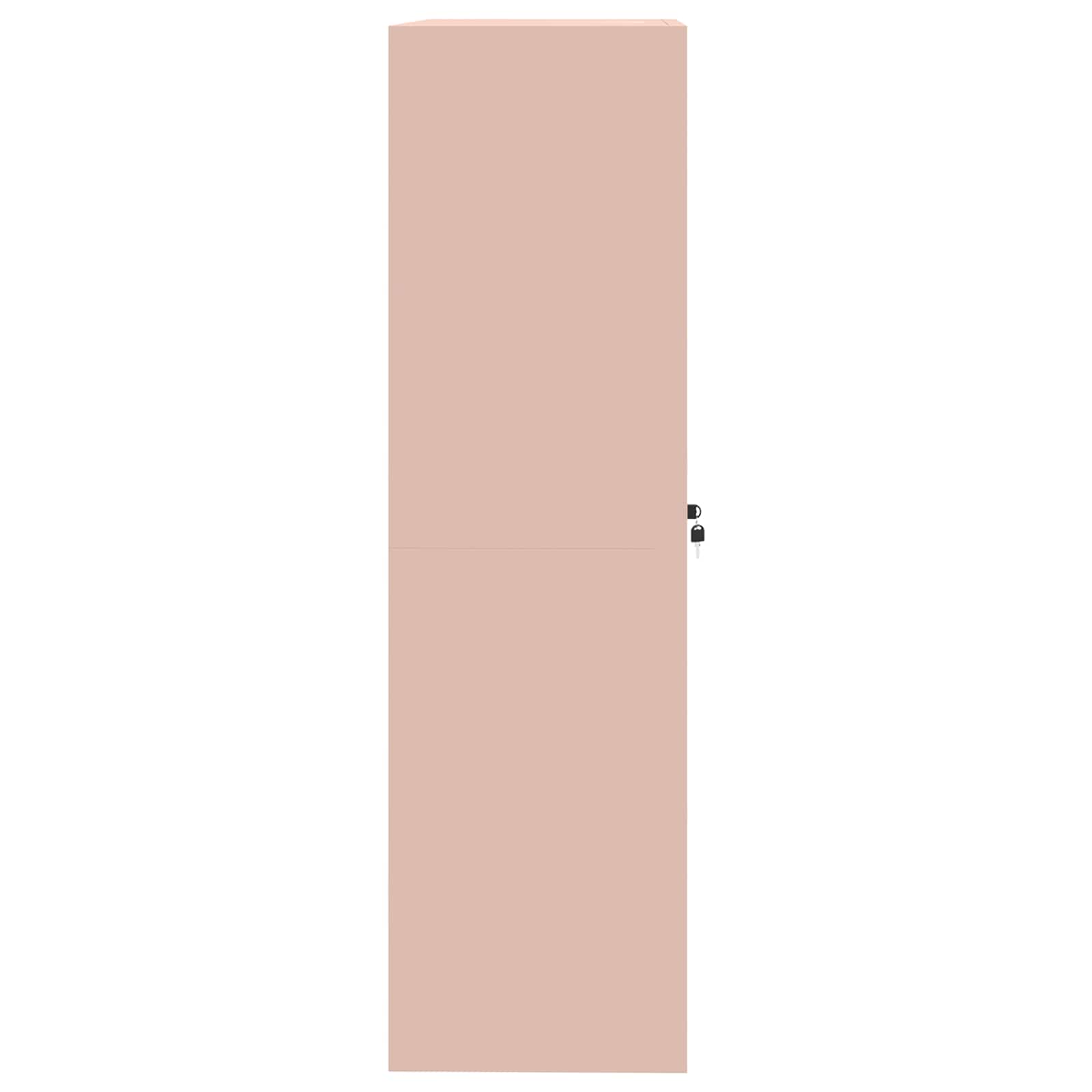 Storage Cabinet 2 pcs Pink 90 x 40 x 140 cm Cold-Rolled Steel