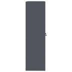 Storage Cabinet with Storage 2 pcs Anthracite 90 x 40 x 140 cm