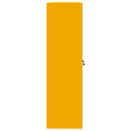 Storage Cabinet 2 pcs Mustard Yellow 90 x 40 x 140 cm