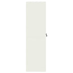 Storage Cabinet 2 pcs White 90 x 40 x 140 cm Cold-Rolled Steel