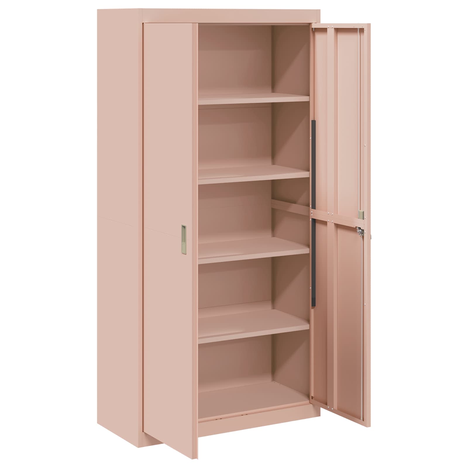 Storage Cabinet 2 pcs Pink 90 x 40 x 180 cm Cold-Rolled Steel