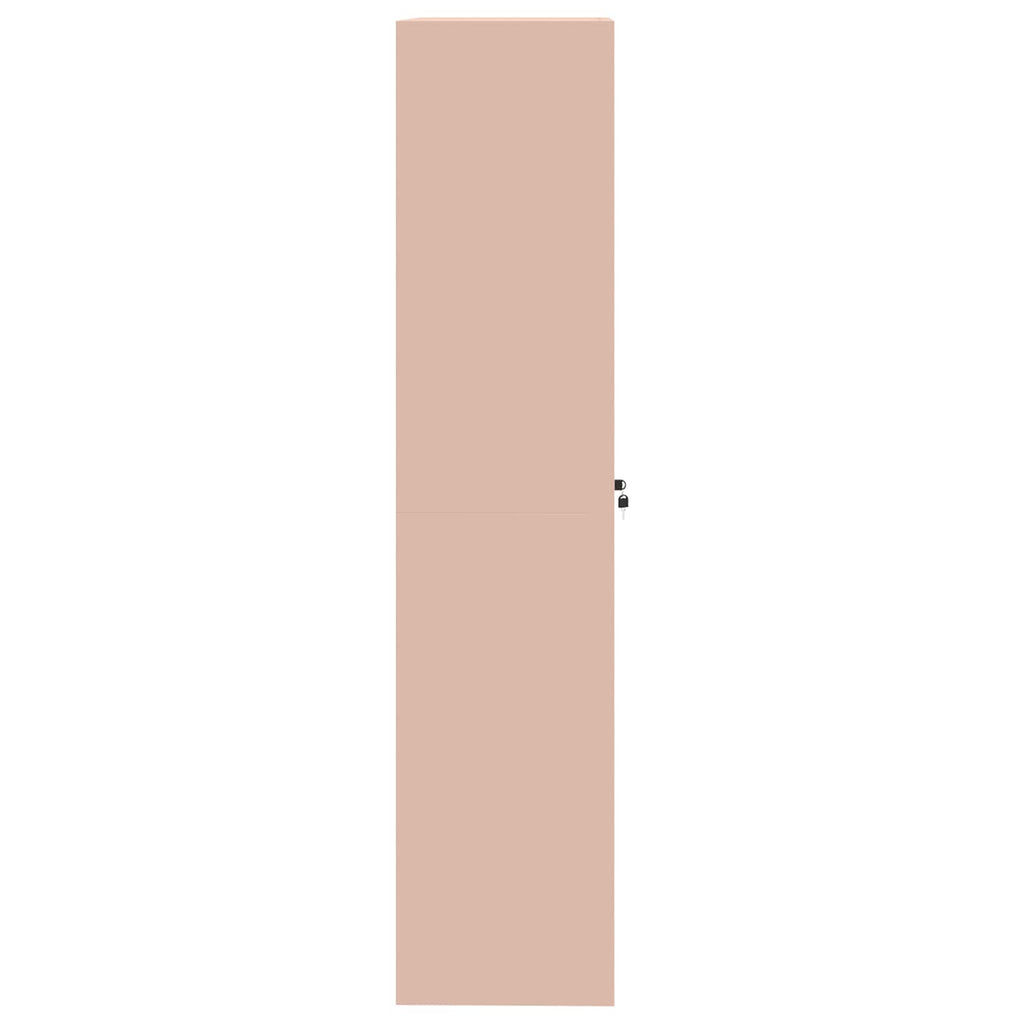 Storage Cabinet 2 pcs Pink 90 x 40 x 180 cm Cold-Rolled Steel