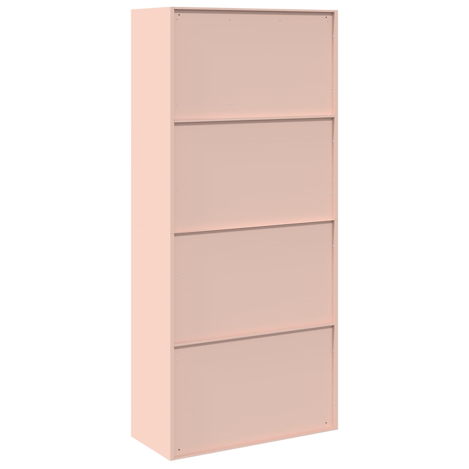 Storage Cabinet 2 pcs Pink 90 x 40 x 200 cm Cold-Rolled Steel