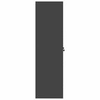 Storage Cabinet 2 pcs Black 80 x 40 x140 cm Cold-Rolled Steel