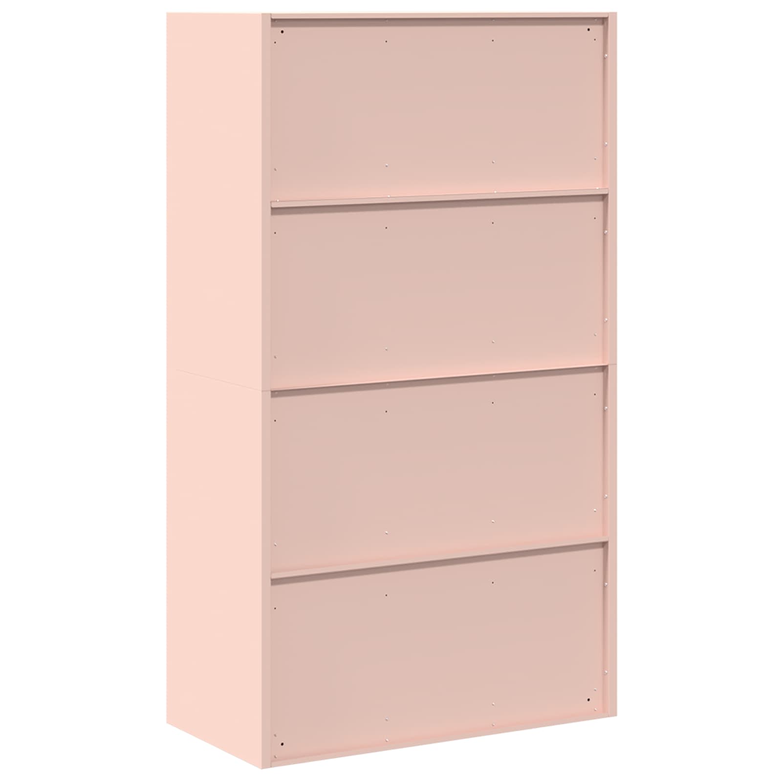 Storage Cabinet 2 pcs Pink 80 x 40 x140 cm Cold-Rolled Steel