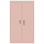 Storage Cabinet 2 pcs Pink 80 x 40 x140 cm Cold-Rolled Steel