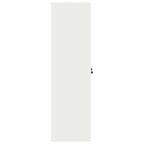 Storage Cabinet 2 pcs White 80 x 40 x140 cm Cold-Rolled Steel