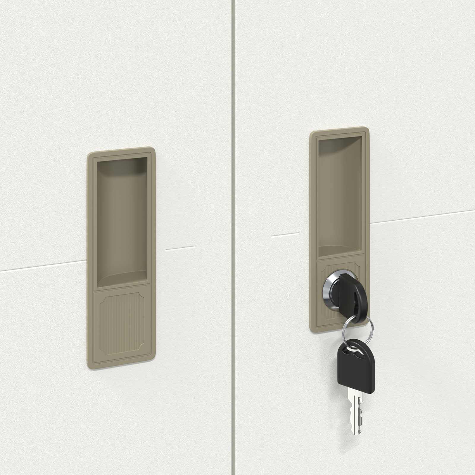 Storage Cabinet 2 pcs Black 80 x 40 x180 cm Cold-Rolled Steel