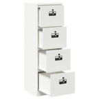 Storage Cabinet 2 pcs Pink 80 x 40 x200 cm Cold-Rolled Steel